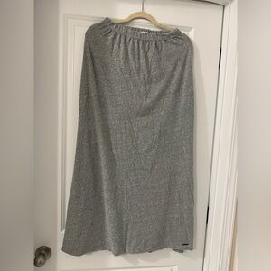 Abercrombie & Fitch Heather Gray Maxi Skirt